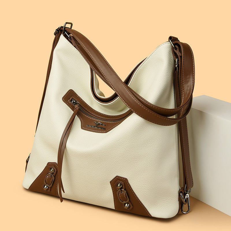 Women's Large Capacity Multifunction Backpack & Shoulder Bag