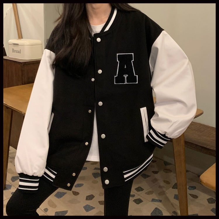 New Women Loose And Slim Tops Long-sleeved Jacket