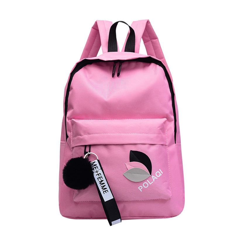 College Style School Bag Canvas School Bag Casual Backpack