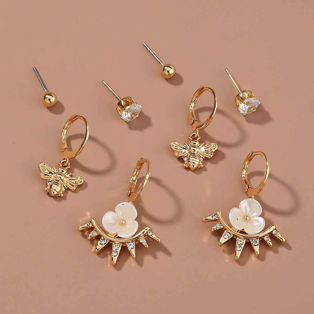 Cool breeze small ear nail set combination
