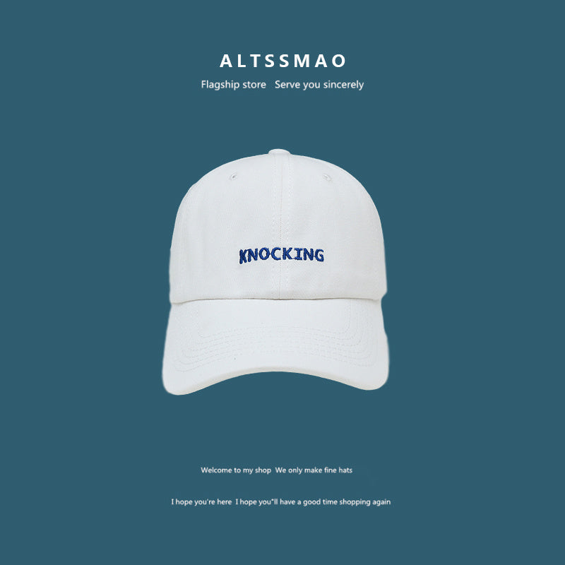 Gesicht angezeigt kleine Buchstaben Sonnenblende Baseball Cap