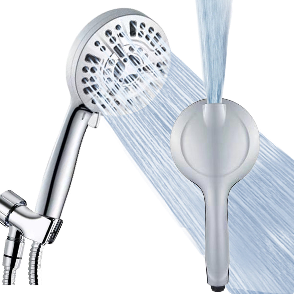 Handbrause mit Sprühpistole Water Booster 8 Plus 2-Funktions-Sprühpistole