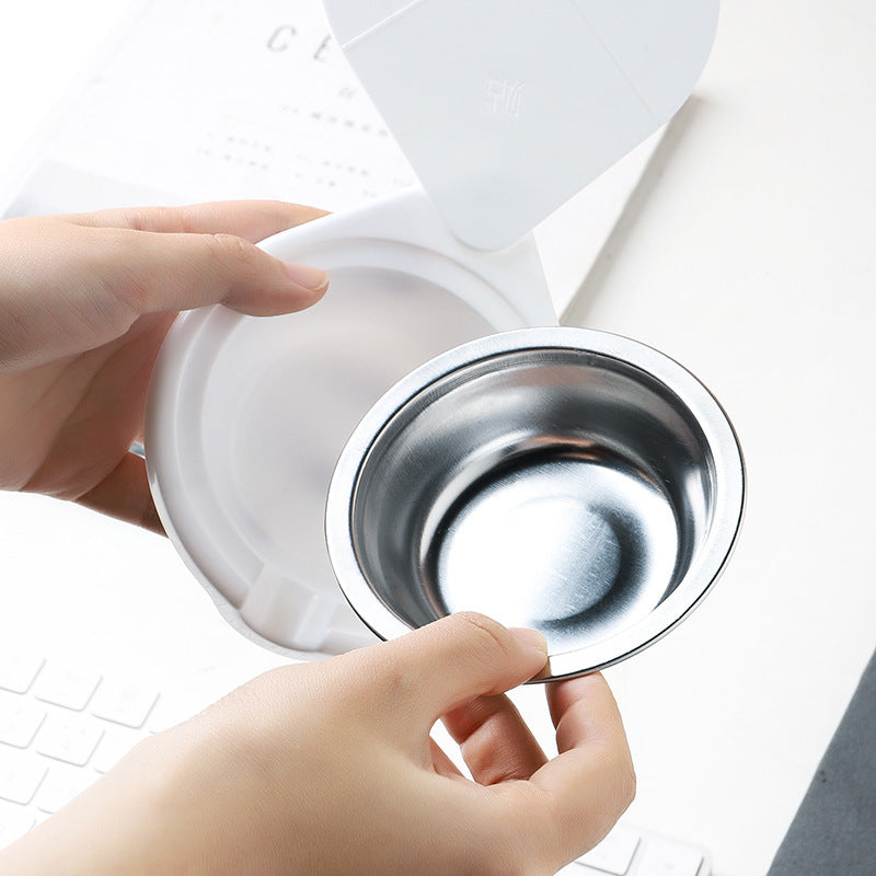 Hidden Table Bottom Ashtray Stainless Steel