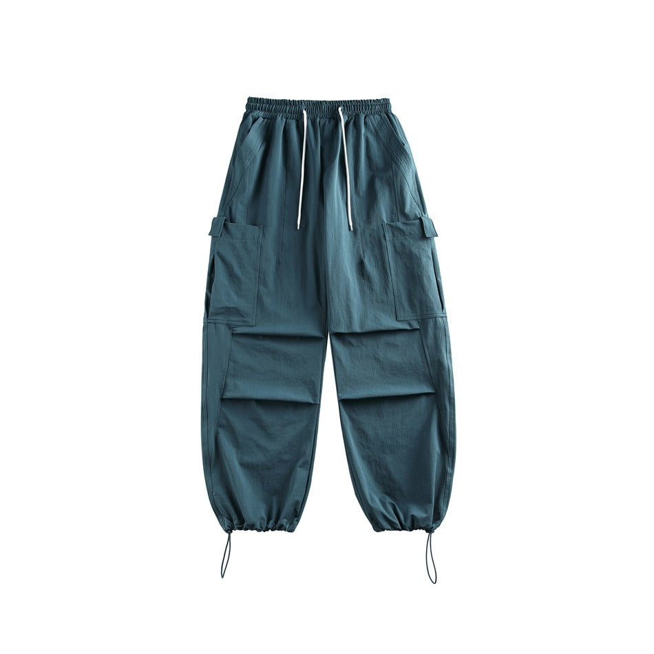 Casual Straight-leg Loose Cargo Pants