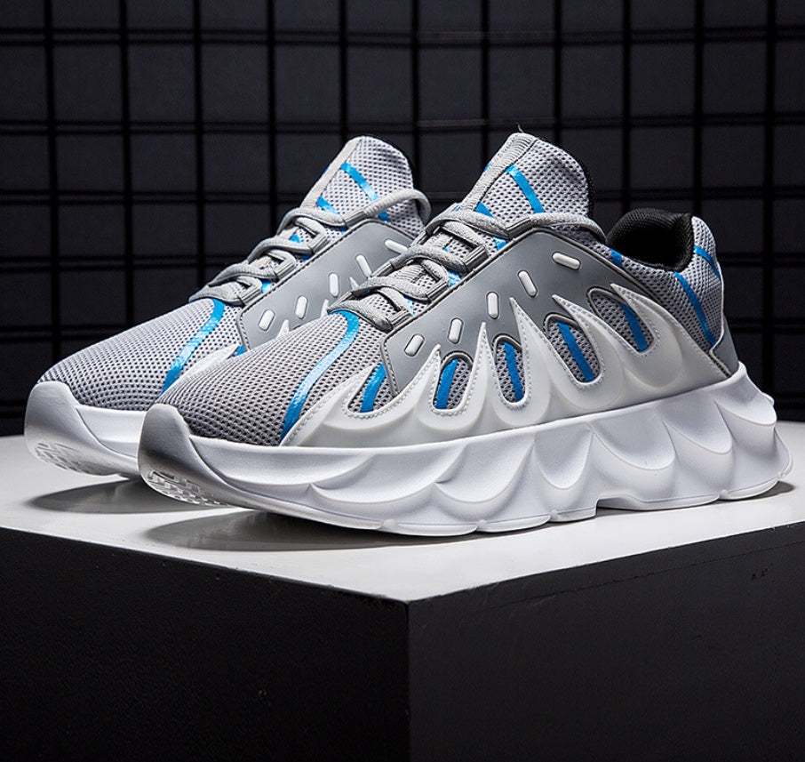 Increased breathable men's shoes