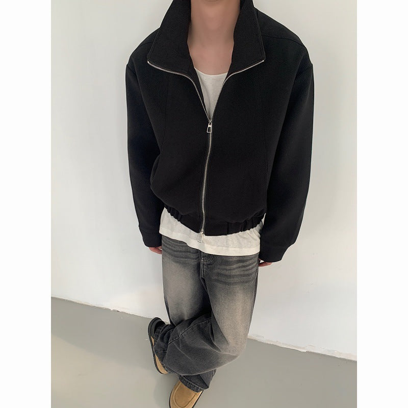 Citywalk Minimalist Double Zipper Jacket