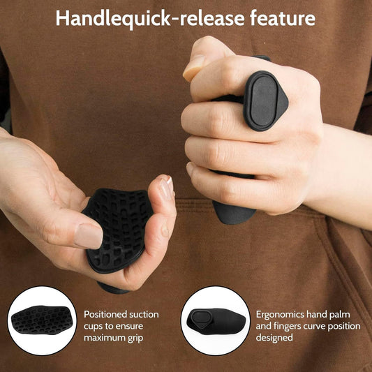 Anti-Slip Breathable Comfort Workout Hand Grips (Buy 1 get 1 Free)
