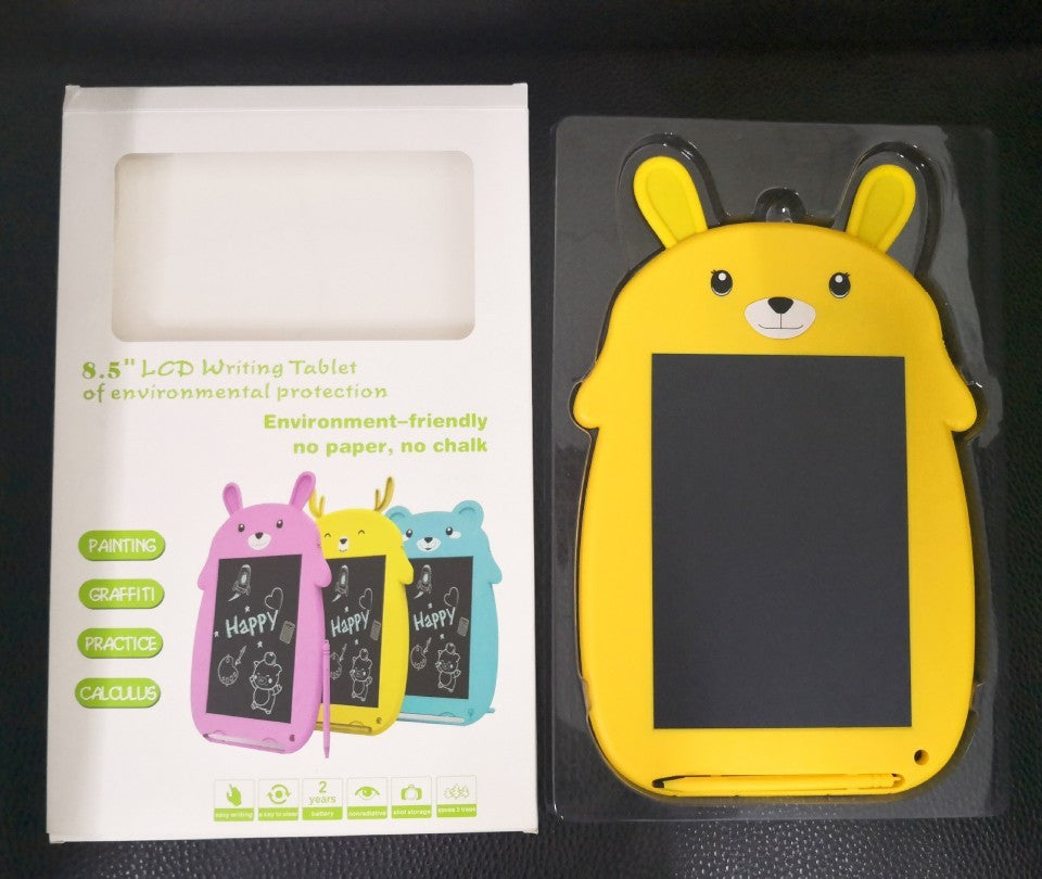 8.5インチ 落書きパッド LCD ライティングボード お絵かきタブレット 子供用おもちゃ メモ用ロック機能付き