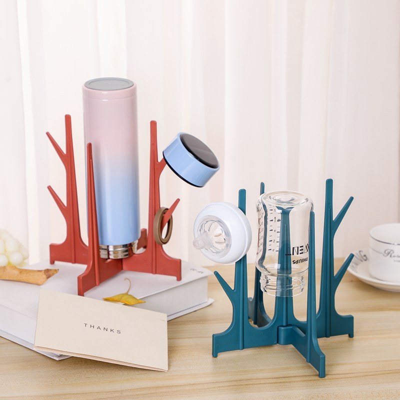 Bottle Drying Rack Baby Feeding Bottles Drain Rack Pacifier Cleaning Dryer