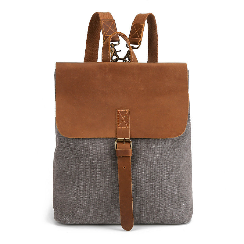 Horse Leather Retro Backpack