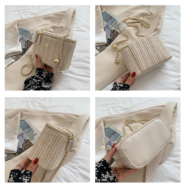 Simple Box Style Bag Straw Fairy Forest Series