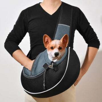 ペットキャリーバッグ レディース アウトドア ポータブル クロスボディバッグ 犬 猫用