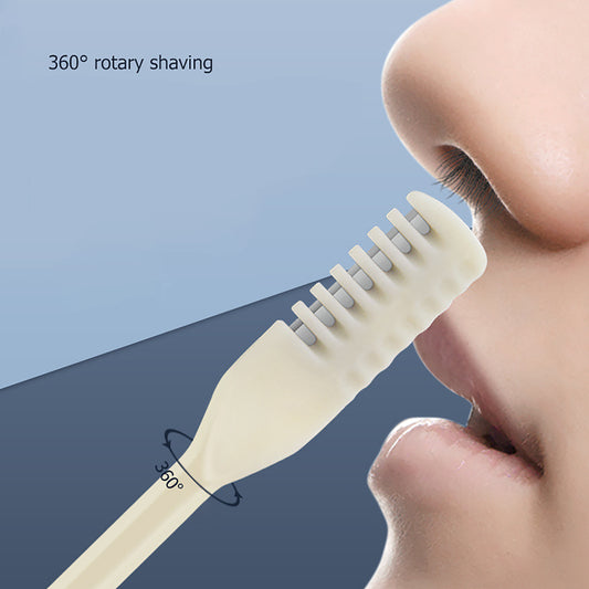 360 Degree Rotating Double Head Nose Hair Removal