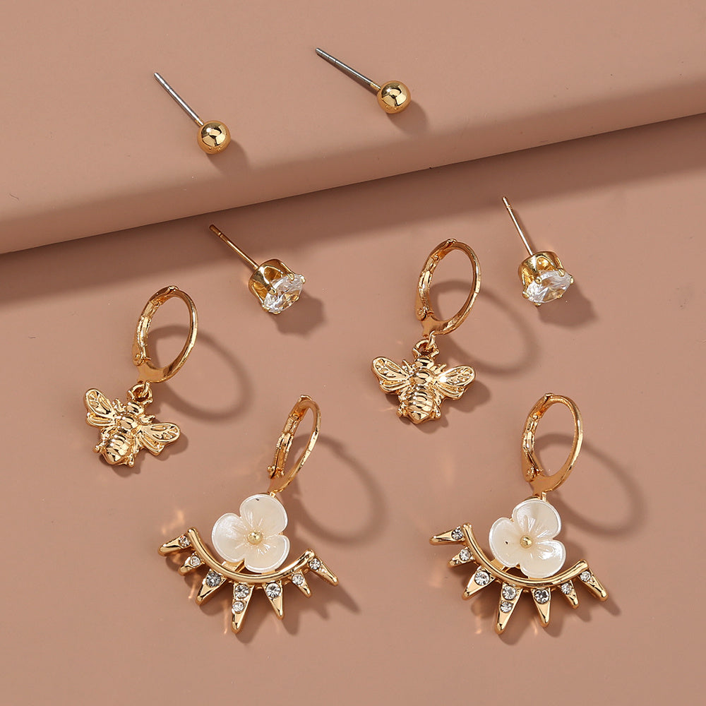 Cool breeze small ear nail set combination