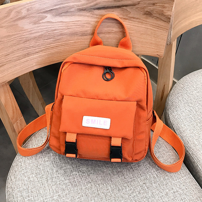 Modischer kleiner Rucksack aus Plane
