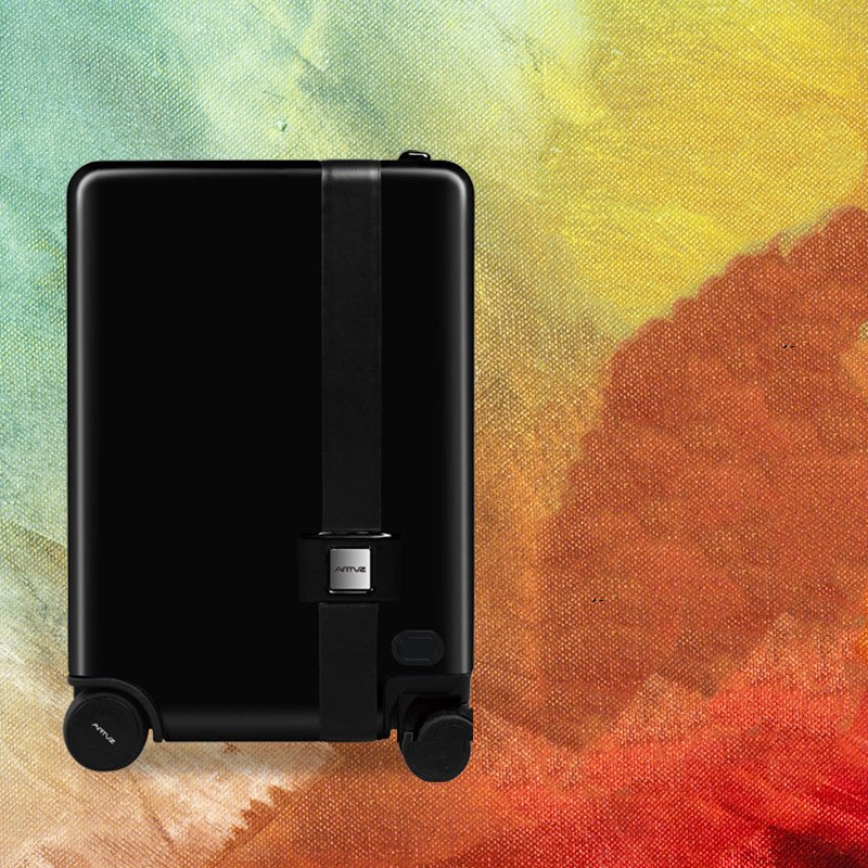 Intelligent Electric Luggage Automatically Follows You at Airport