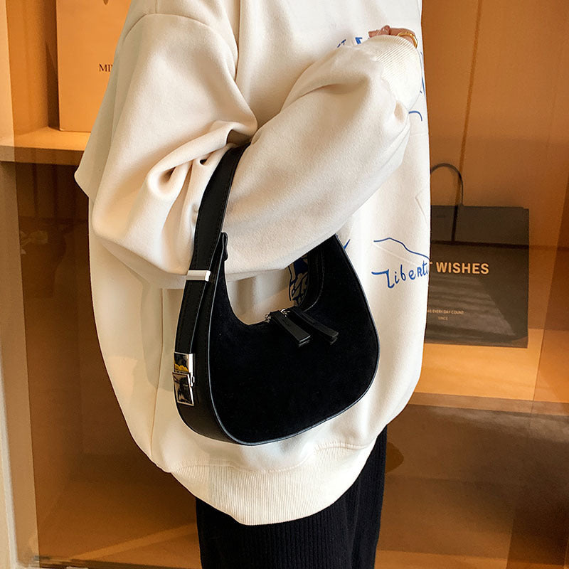 Modische, hochwertige, matte Handtasche aus französischer Minderheit