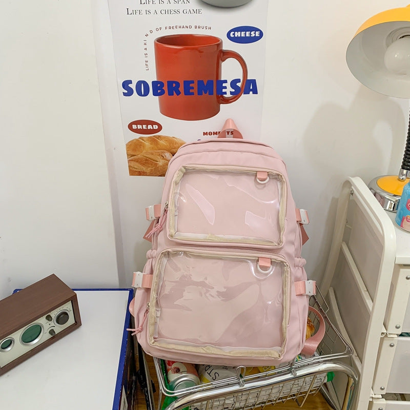 Large Capacity Transparent Shoulder Bag