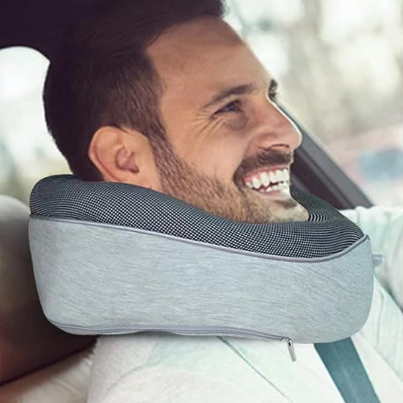 U-Shaped Travel Memory Cotton Nap Neck Pillow