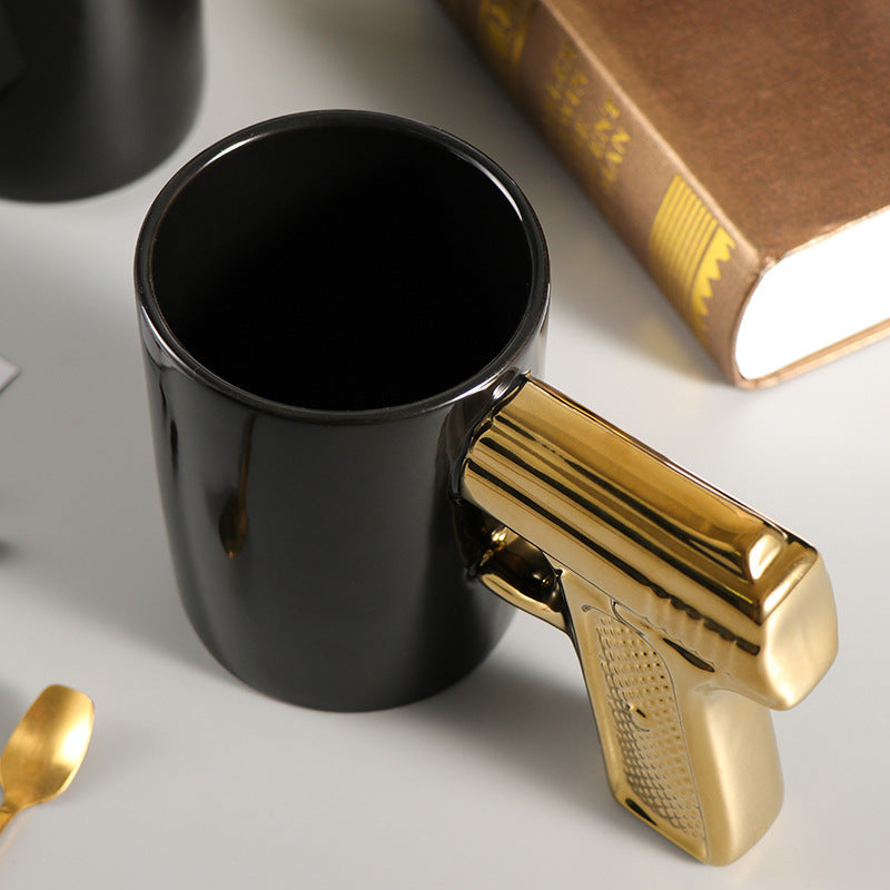 Gun Handle 3D Creative Ceramic Mug