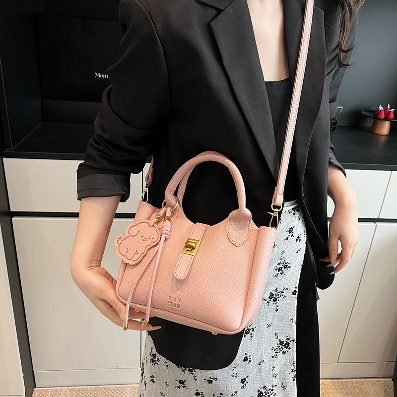 Mode Tragbare Messenger Bag Freizeit Eimer Tasche