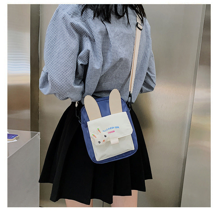 Nylon Small Bag Fashionable Cross Body Cute