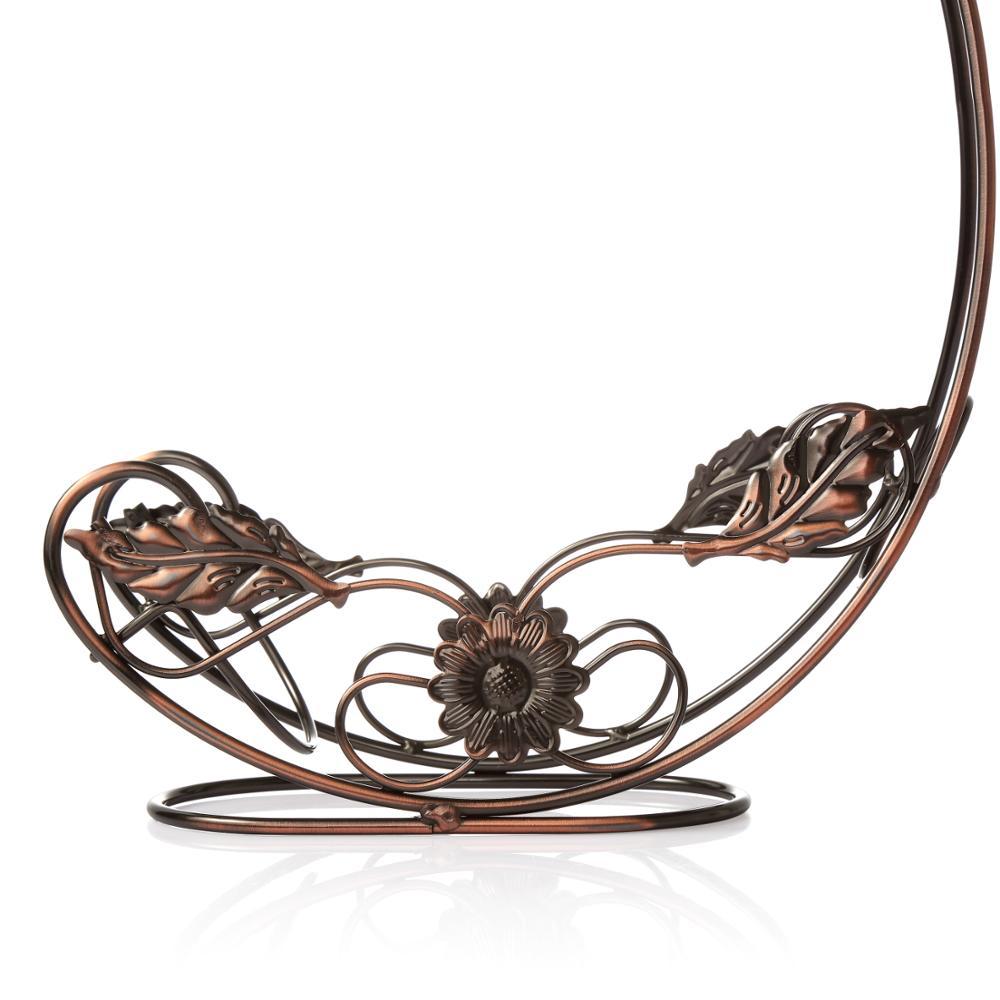 Copper Wine Rack Hanging Wine Glass Holder Bar Stand