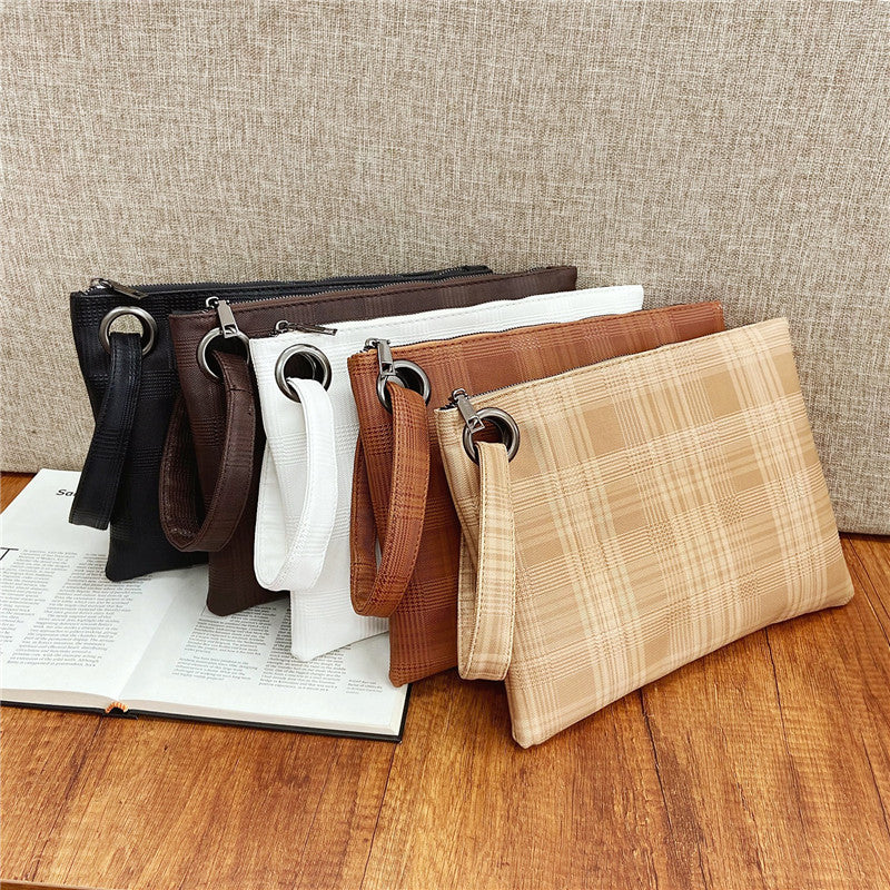 Large-capacity Handbag Zip Envelope Women Bag
