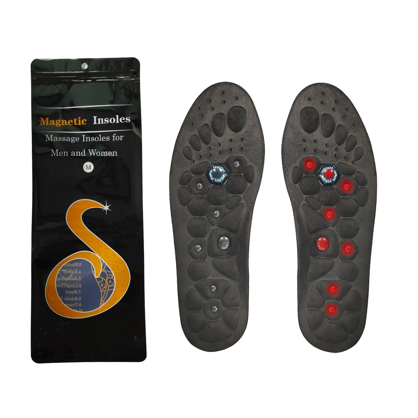 Medical Magnetic Insole Therapy Sports Insoles Orthopedic Insoles Massager