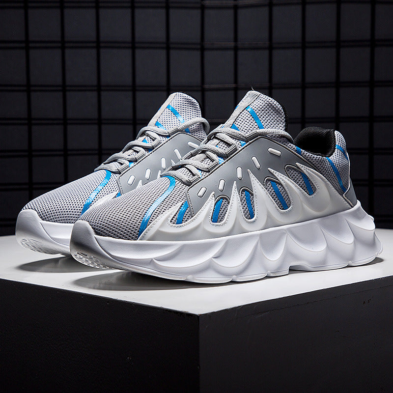 Increased breathable men's shoes