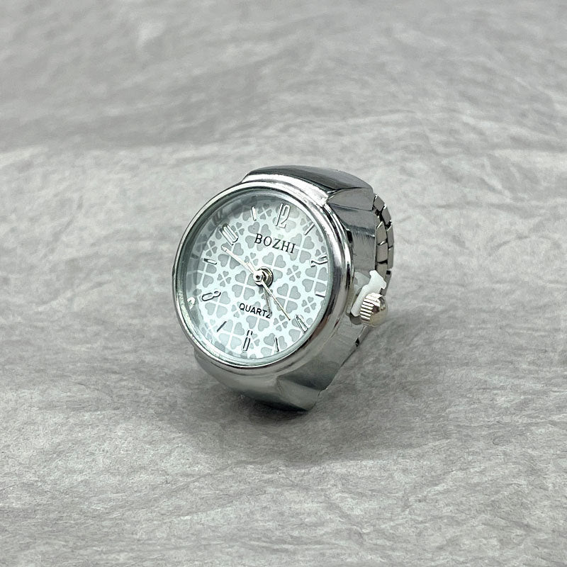 Gold And Silver Shell All-Match Ring Watches