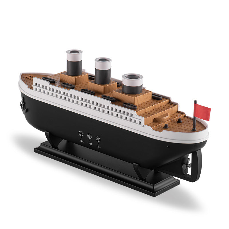 Titanic Style Essential Oil Diffuser For Home Office Bedroom Atmosphere Night Light 7 LED Colors