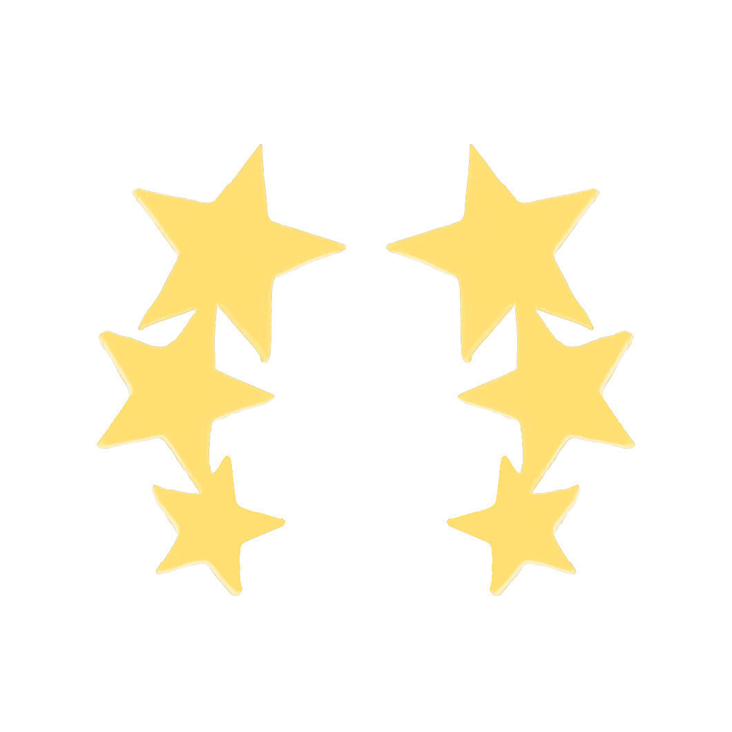 Korean fashion stainless steel ear jewelry