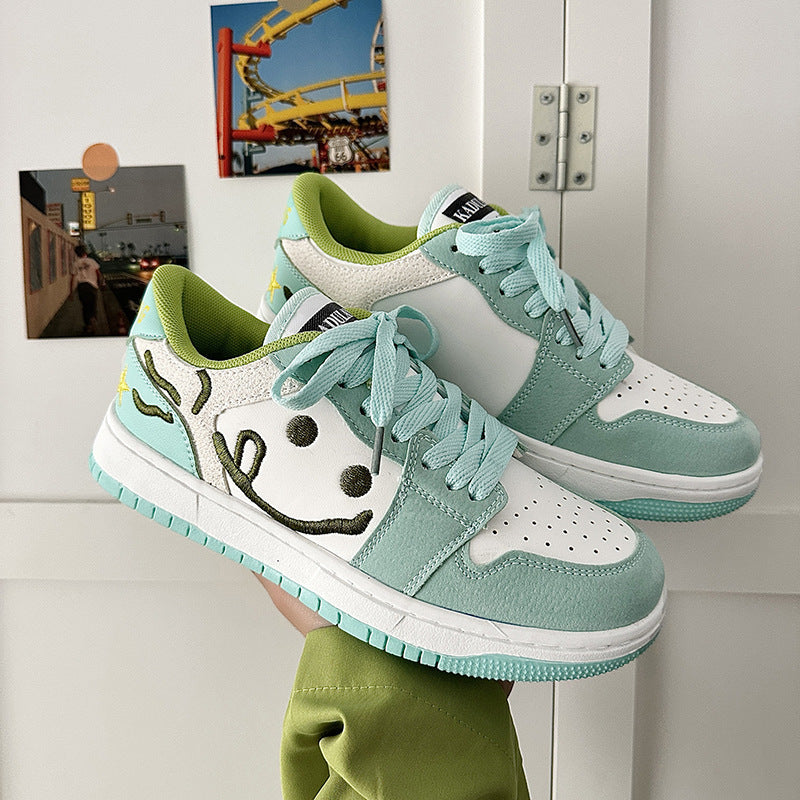 Mint Green Leisure Sports Shoes