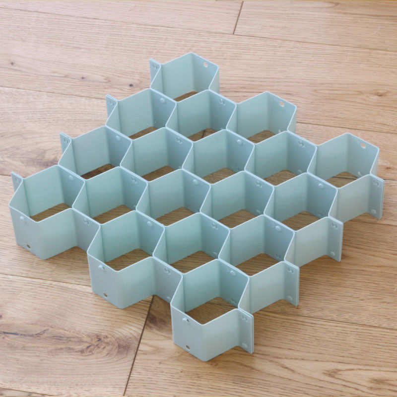 DIY Kunststoff-Wabenschubladen-Trennwandfach-Aufbewahrungsbox
