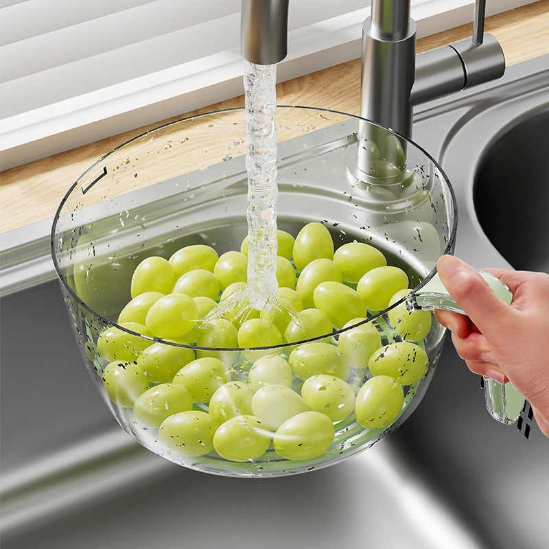 Multifunctional Drainage Basin For Domestic Kitchen Rice Fruit Washing