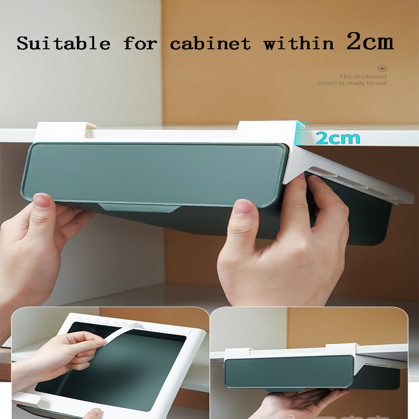 Kitchen Cabinet Divider Shelf Drawer Organizer