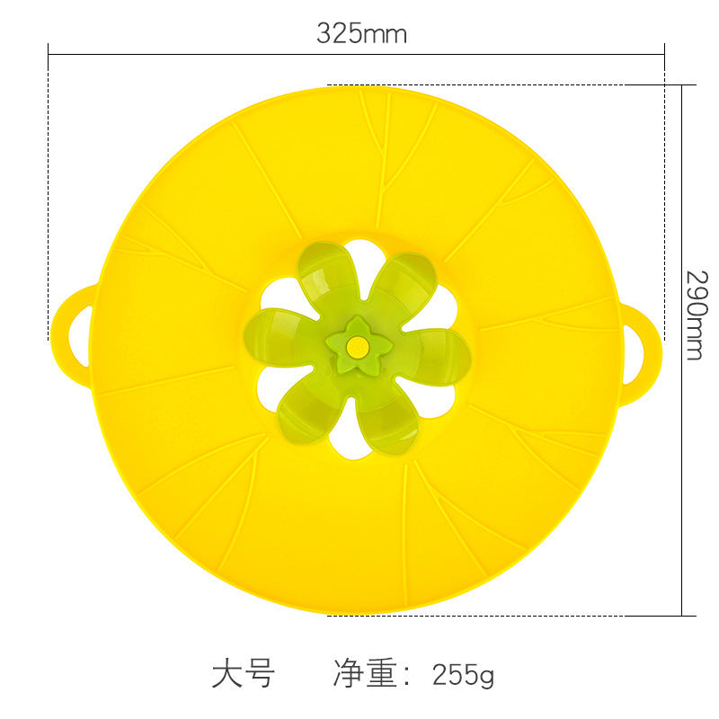 Silicone Spill-Proof Pot Utensil Cover