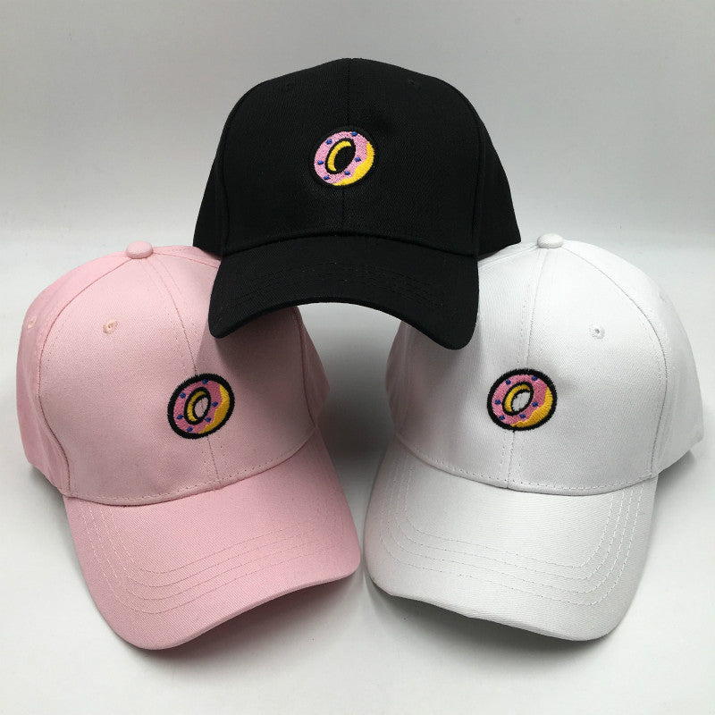 Baseballkappe mit Donut-Stickerei