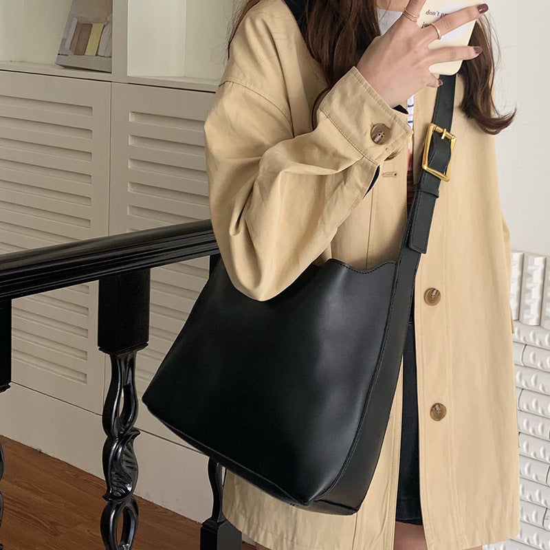 Women's Shoulder Minimalist PU Leather Bag
