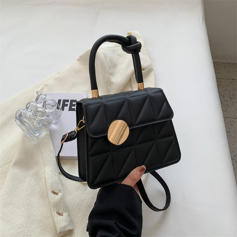 French Minority Design Rhombus Small Handbag