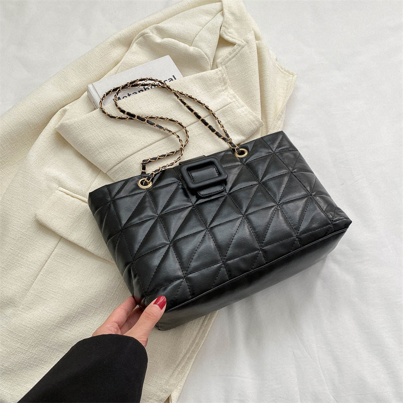 Women New Trendy Chic Chanel-style Rhombus Chain Bag
