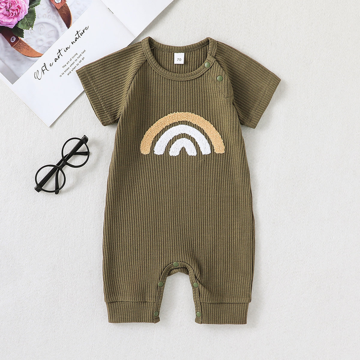 Infant Children Short Sleeve One-piece