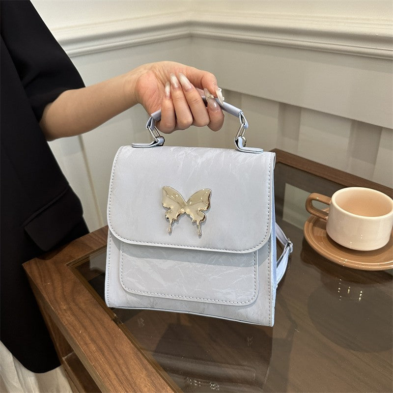 Mode Preppy Style Damen Tasche Hand-Trage-Rucksack