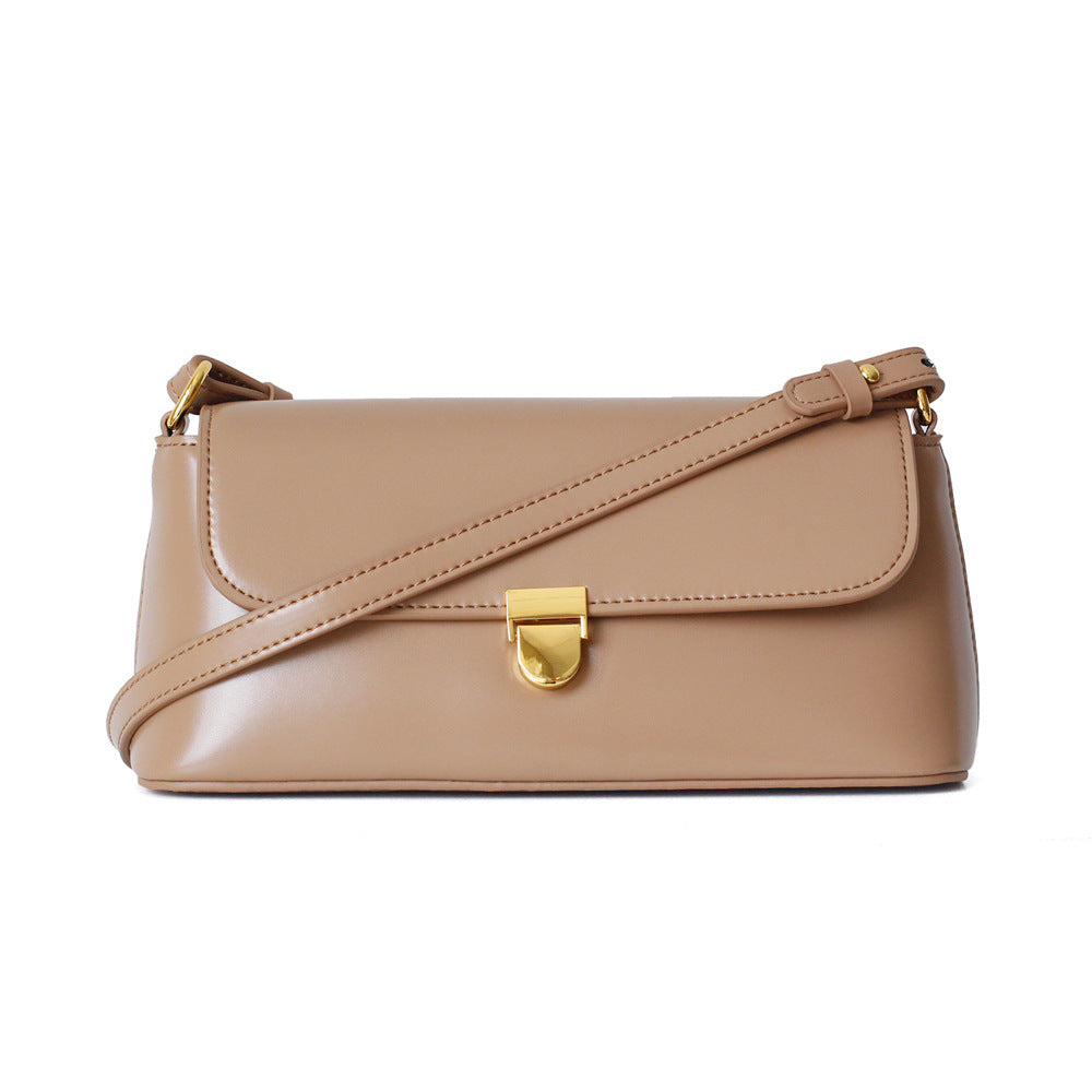 Mode Baguette Retro Leder Achseltasche Schulter