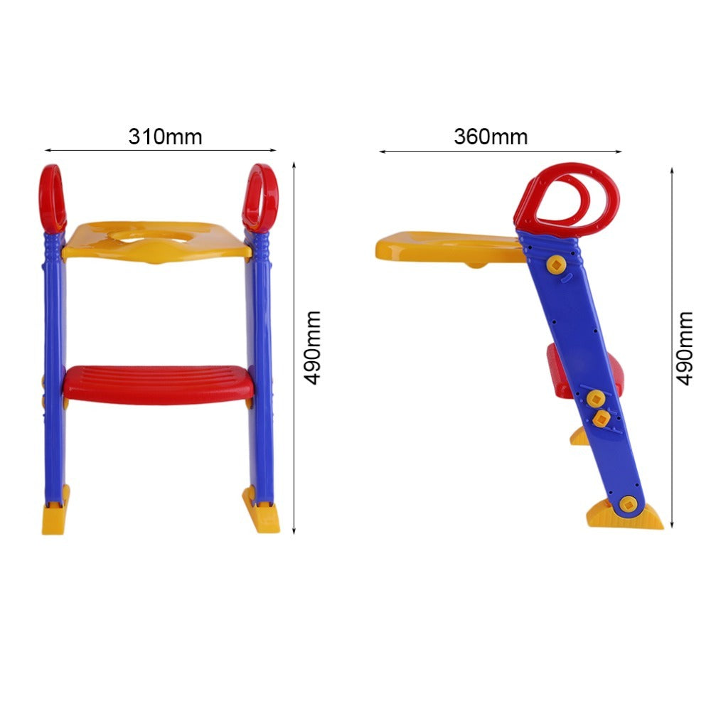 3-in-1 ベビー幼児用トイレトレーニング用安全トイレチェア