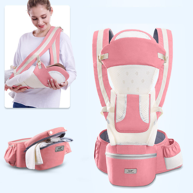 Infant Baby Hipseat Carrier 3 In 1 Front Facing Ergonomic Kangaroo Baby Wrap Sling
