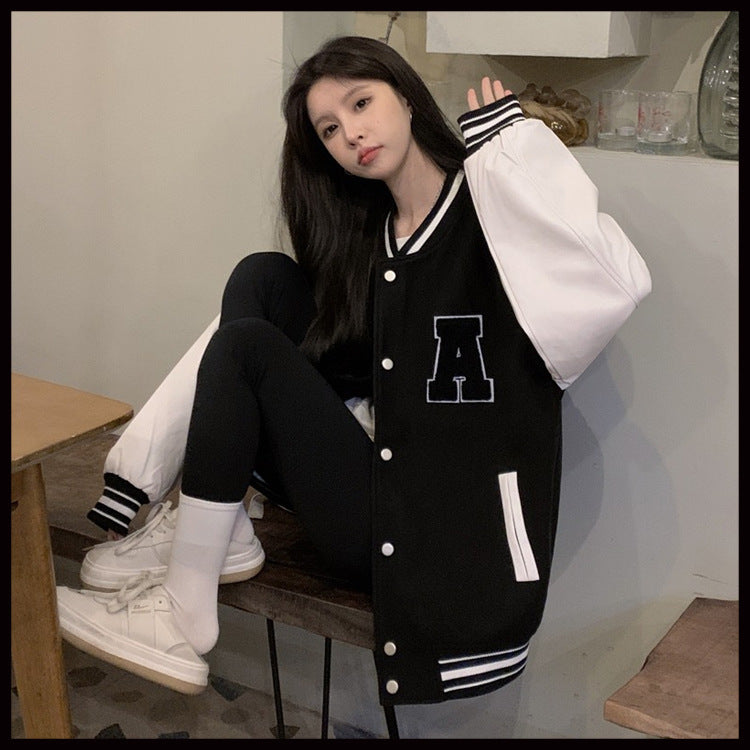 New Women Loose And Slim Tops Long-sleeved Jacket