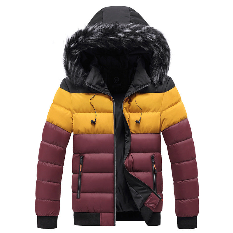 Men Splicing down jackets