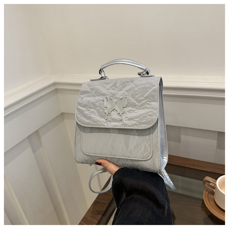 Mode Preppy Style Damen Tasche Hand-Trage-Rucksack